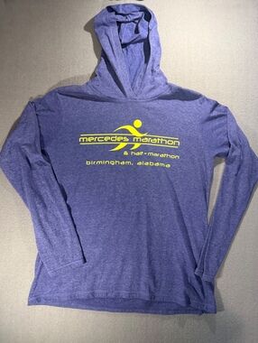 Mercedes Marathon & Half-Marathon Purple Hoodie Sweatshirt